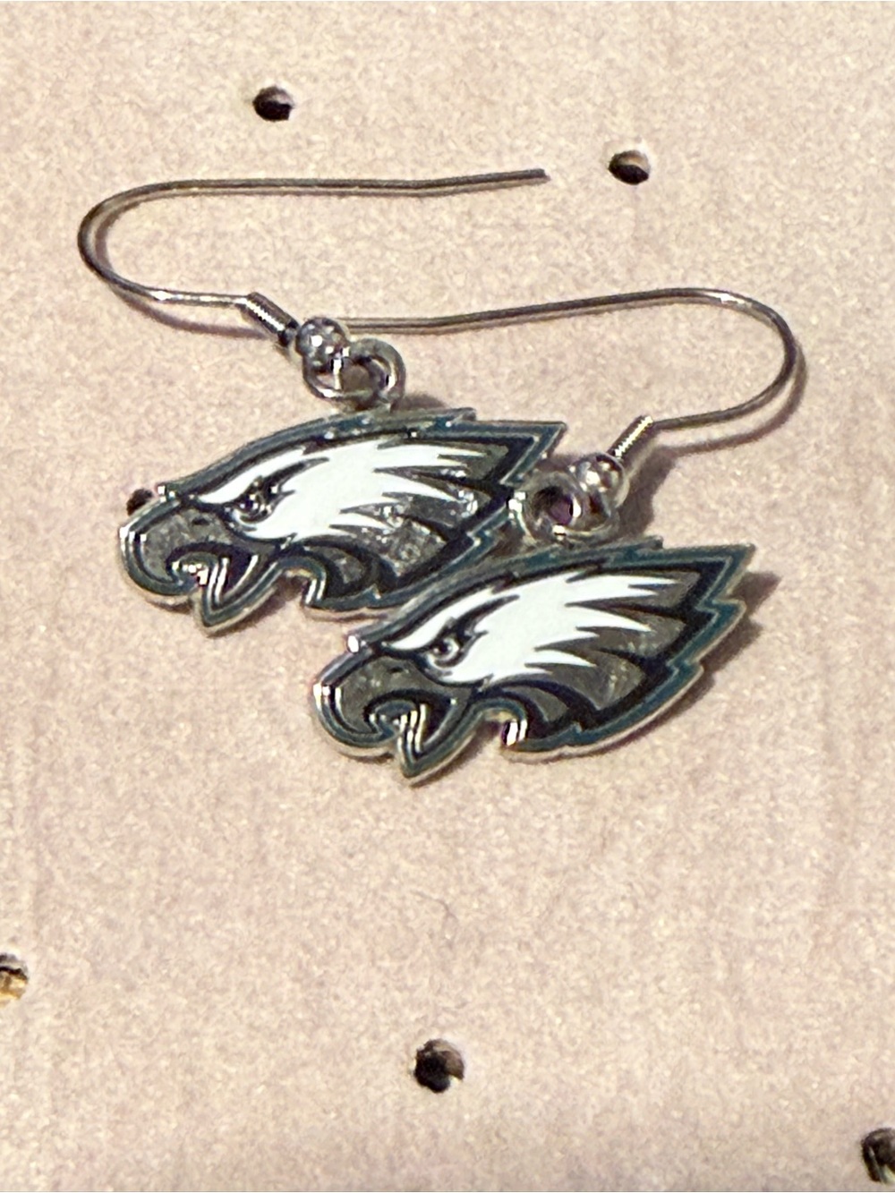 Philadelphia Eagles Silver Dangle Earrings Bundle